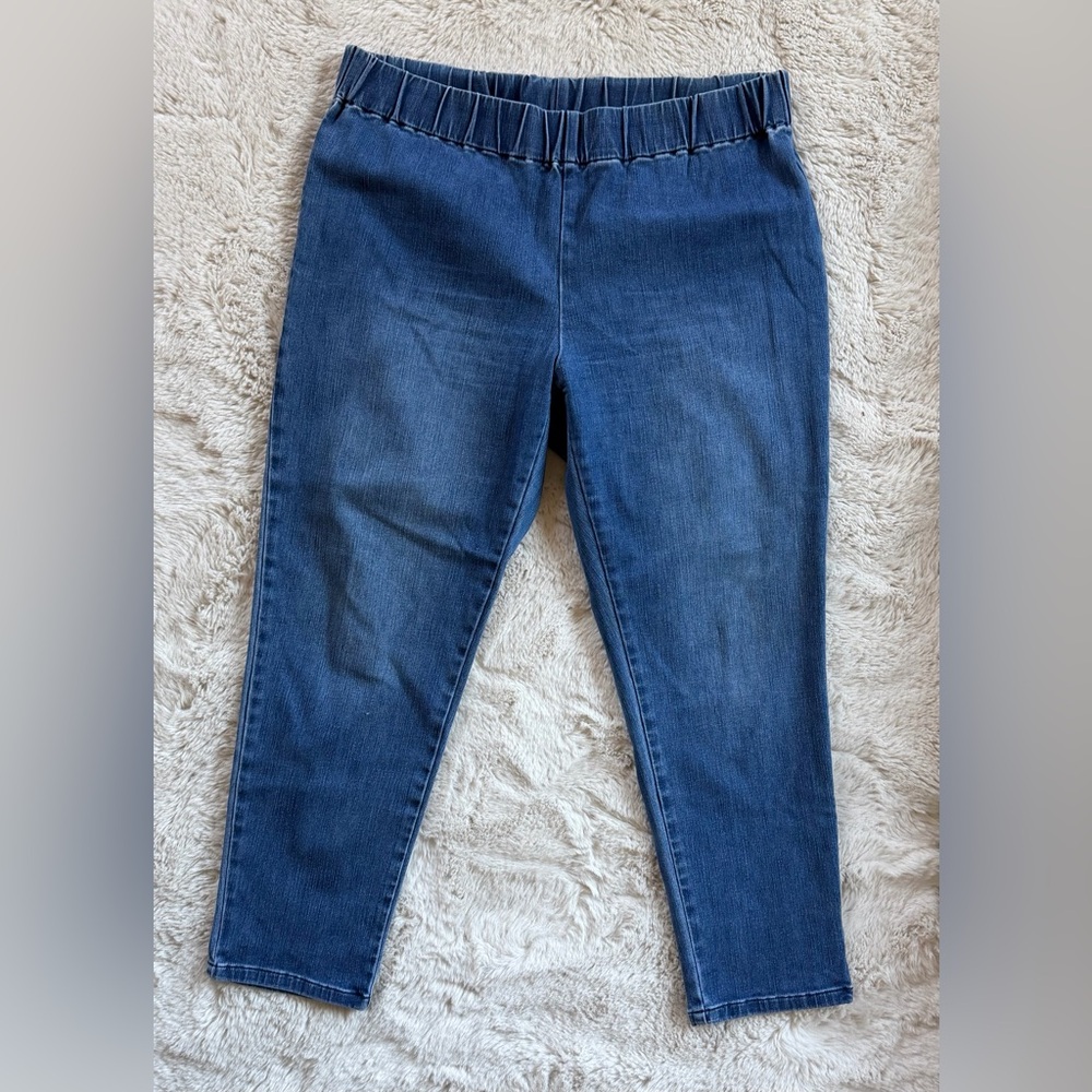 Soft Surroundings Metro Denim Medium Wash Jeggings